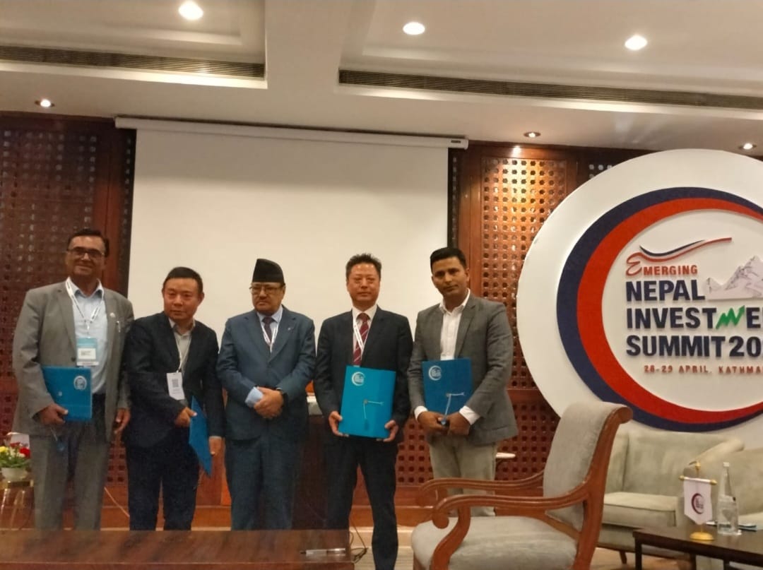 लगानी सम्मेलनमा नेक्सजेन म्यानेजमेन्टले कोरियन कम्पनी सँग गर्यो सम्झौता, ६ अर्ब रुपैयाँ भित्र्याउने सहमति